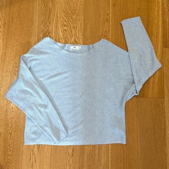 Simons Twik Relaxed Long-sleeved Sweater - Light Blue - Large - Picture 1 of 4